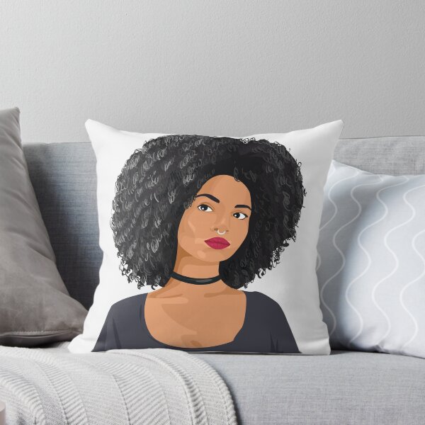 Item preview, Woman of Color Big Natural Hair Afro designed and sold by animejones.