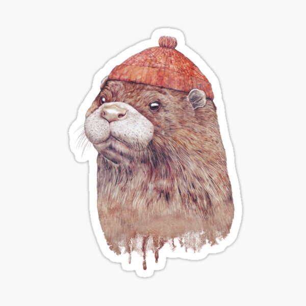 Otter Sticker