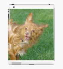 A Wet Toller is a happy Toller iPad Case/Skin