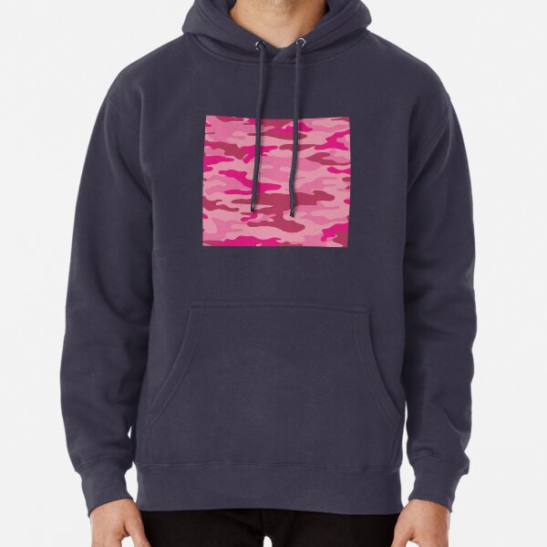 pink army hoodie