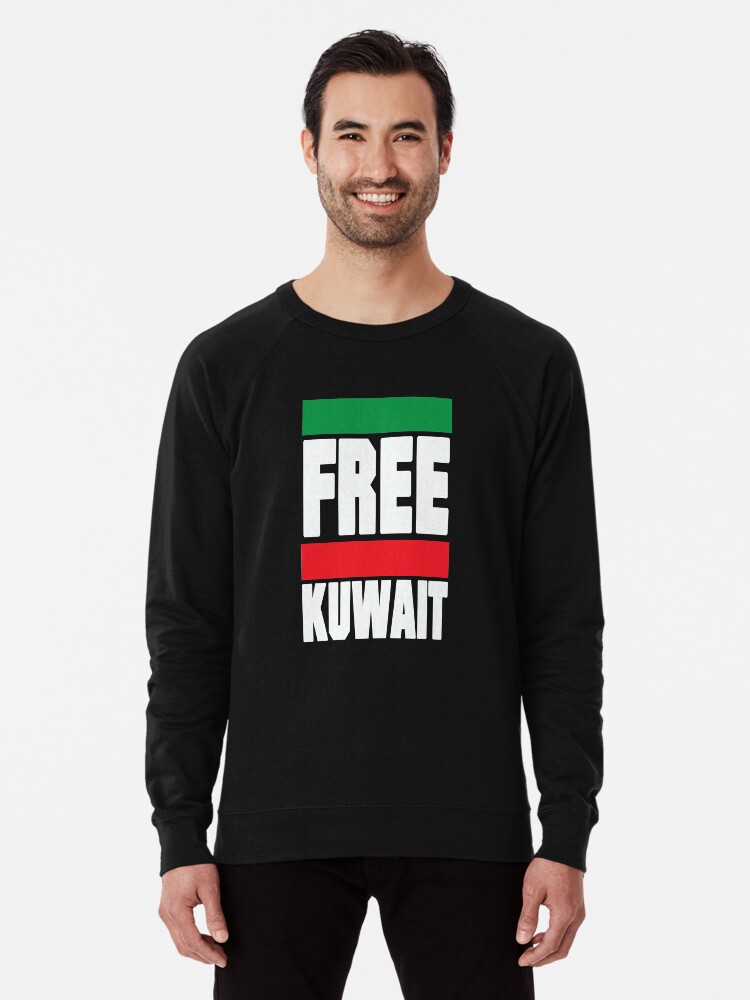 Free Kuwait Lightweight Sweatshirt By Superkalam Redbubble