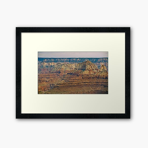 The Grand Canyon Series - 9 Canyon Walls Framed Art Print