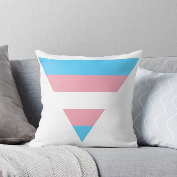 Item preview, Triangle transgender flag designed and sold by Margotte.