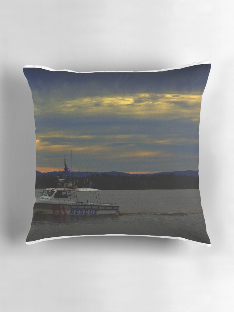 Thumbnail 3 of 4, Pillow, Sea Rescue designed and sold by myraj.