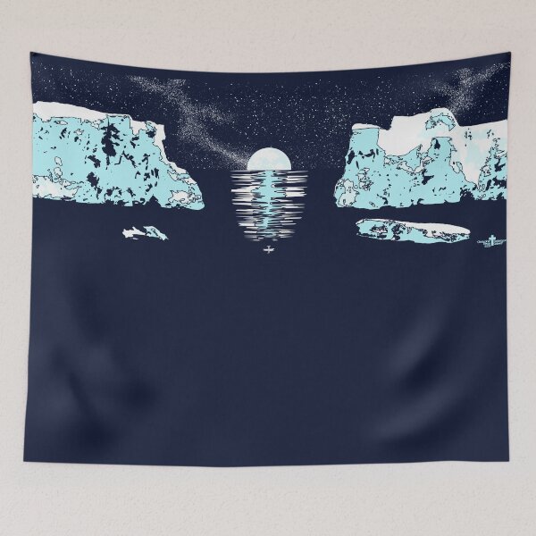Item preview, Icebergs and Galaxies designed and sold by chrisfrewin.