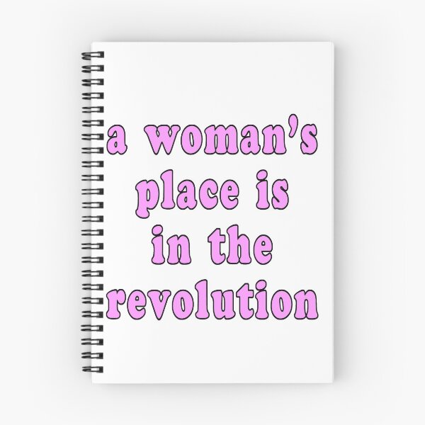 Item preview, A Woman's Place is in the Revolution designed and sold by SerpentSkyArts.