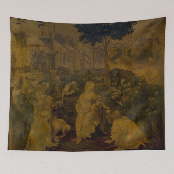 Item preview, Leonardo da Vinci - Adorazione dei Magi designed and sold by VibrantDesign.