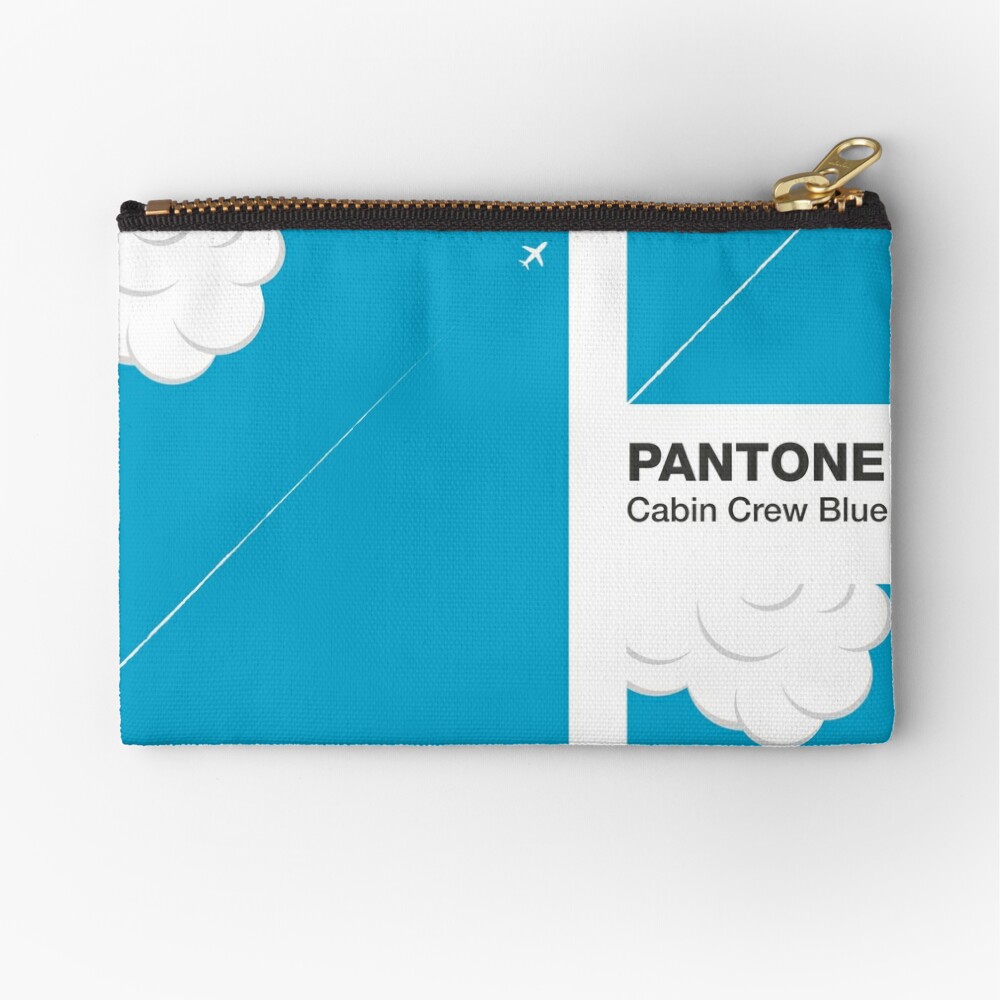 Bolsa De Tela El Cielo Es Color Azul Azafata Pantone Color Azul Aeromoza The Sky Is Cabin Crew Blue De Conchatejada Redbubble