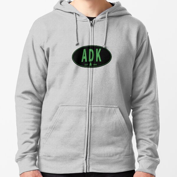 The Adirondacks Zipped Hoodie