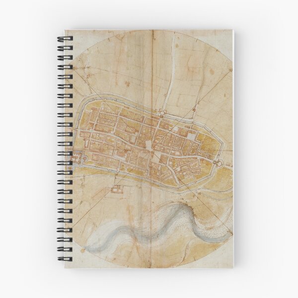 Item preview, Leonardo da Vinci - Plan of Imola designed and sold by VibrantDesign.