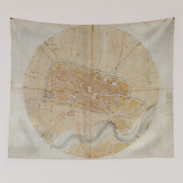 Item preview, Leonardo da Vinci - Plan of Imola designed and sold by VibrantDesign.