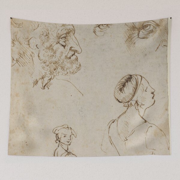 Item preview, Leonardo da Vinci - Sheet of Studies (recto) designed and sold by VibrantDesign.