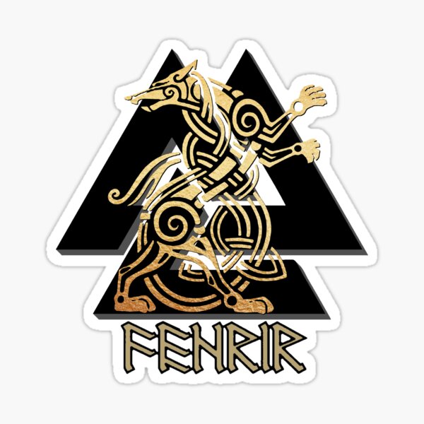 Fenrir Stickers | Redbubble