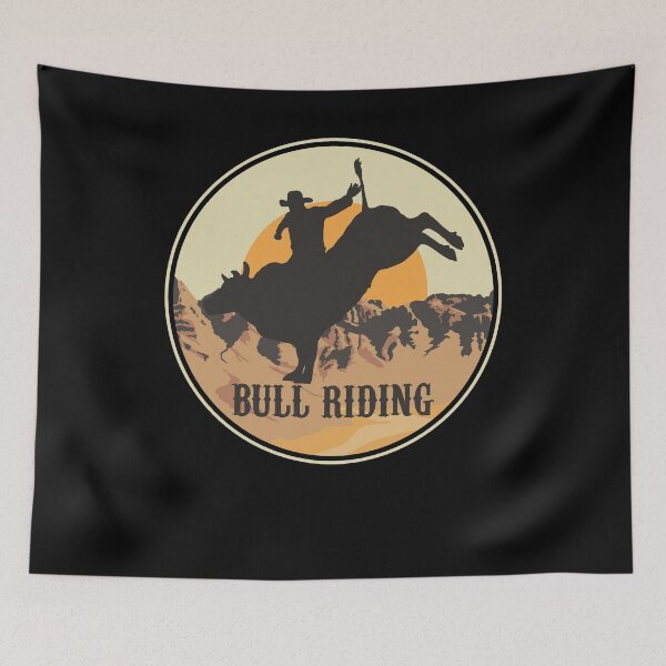 Item preview, Bull Riding Cowboy Western Rodeo  designed and sold by 4tomic.