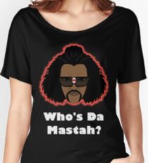 Sho Nuff the shogun of Harlem! Glow edition. Women's Relaxed Fit T-Shirt