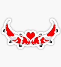 Koi Kisses Sticker