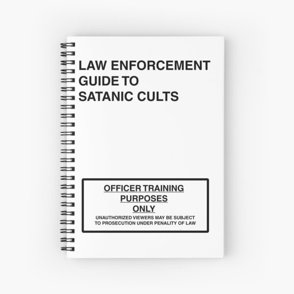 Artikel-Vorschau von GESETZ-DURCHSETZUNGSANLEITUNG FÜR SATANISCHE CULTS, designt und verkauft von bradytheguy.