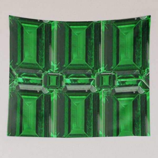 Item preview, MAY EMERALD GREEN BIRTHSTONE GEMS FROM REDBUBBLE BY SHARLES ART, designed and sold by sharlesart.