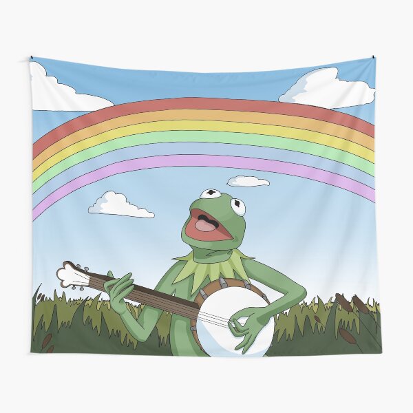 Wholesome Kermit The Frog Tapestry