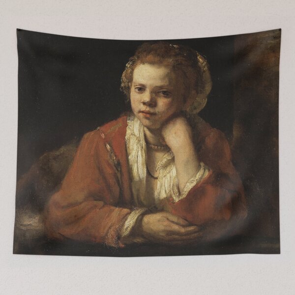 Item preview, Rembrandt - The Kitchen Maid designed and sold by VibrantDesign.