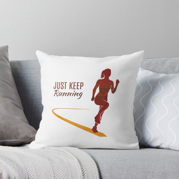 Item preview, Just Keep Running T-Shirt - Motivational Run T-shirt designed and sold by marcocouto.