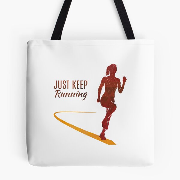 Item preview, Just Keep Running T-Shirt - Motivational Run T-shirt designed and sold by marcocouto.