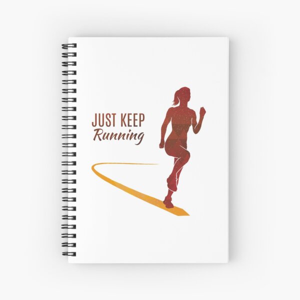 Item preview, Just Keep Running T-Shirt - Motivational Run T-shirt designed and sold by marcocouto.