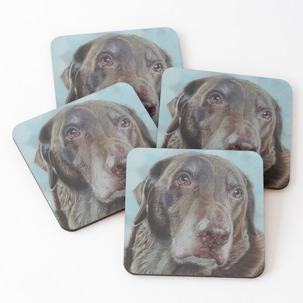 Item preview, Ollie the Chocolate Labrador designed and sold by cathyscreations.
