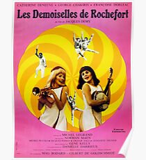 Les Demoiselles de Rochefort - Französisch New Wave Film mit Catherine Deneuve Poster