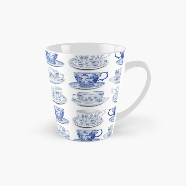 Item preview, Blue and White Tea Time designed and sold by Theodora Gould.