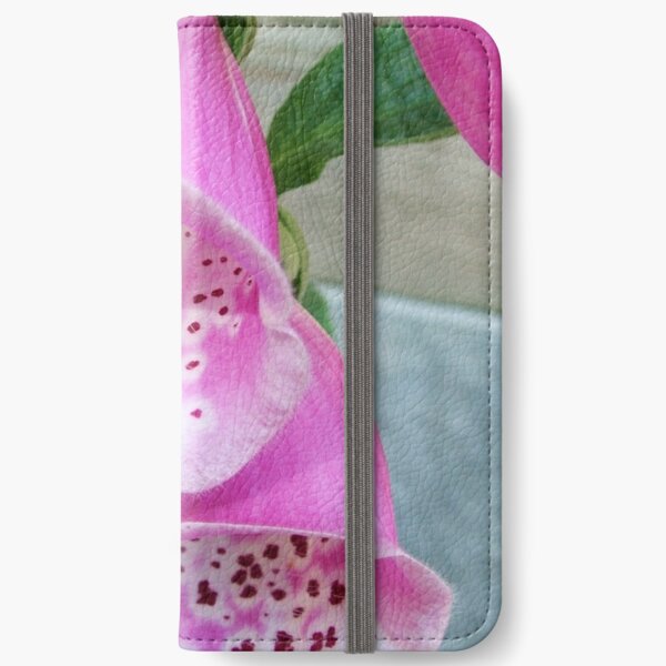 Gentle Foxglove iPhone Wallet