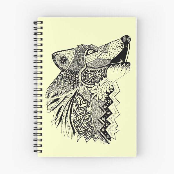 Item preview, Zentangle Wolf designed and sold by BeaniexBearr.