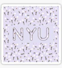 Pegatina NYU Purple