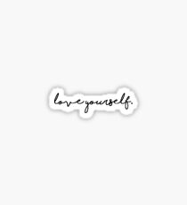 Dich selbst lieben Sticker