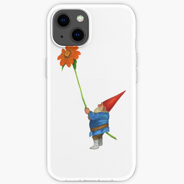 Gnome with Mexican Sunflower iPhone Soft Case