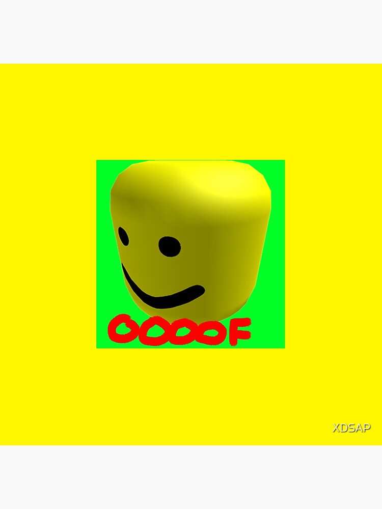 Roblox Head Oof Meme Tote Bag By Xdsap Redbubble - oof roblox meme