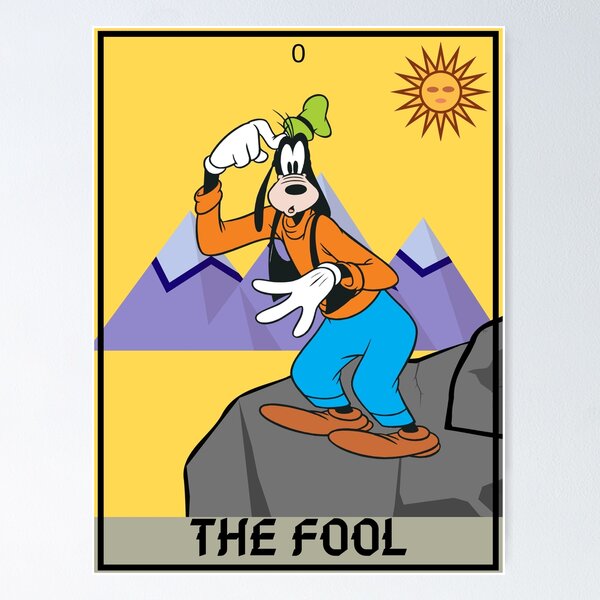 Aperçu de l'œuvre Tarot Carte "Le Fou" créée et vendue par ElliottJames.