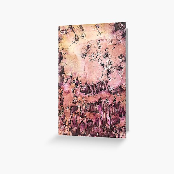The Walls Have Eyes 2 Greeting Card