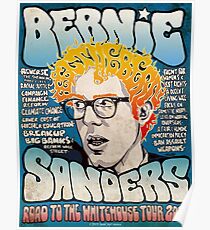 Feel The Bern 2020 Oldskool Poster Poster