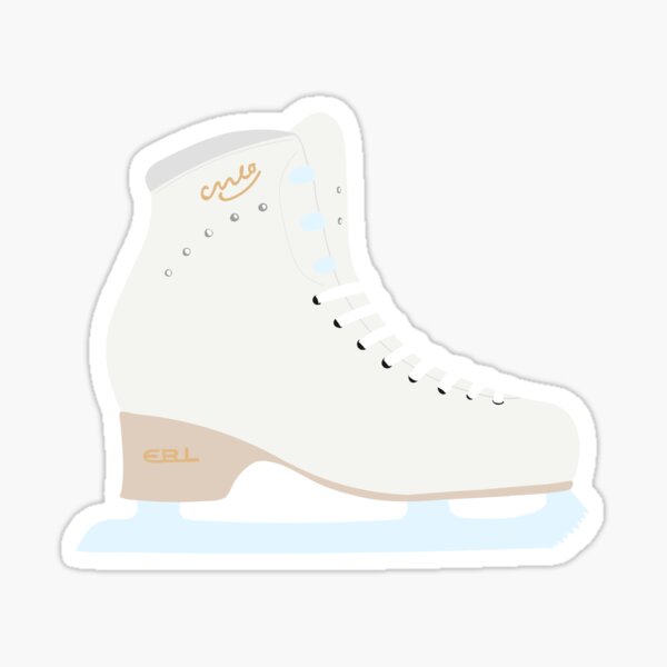 Ice Skate Zentangle Sticker Ice Skating Decal Figure Skating Sticker Ice  Skating Gifts Figure Skating Gifts Vinyl Stickers 