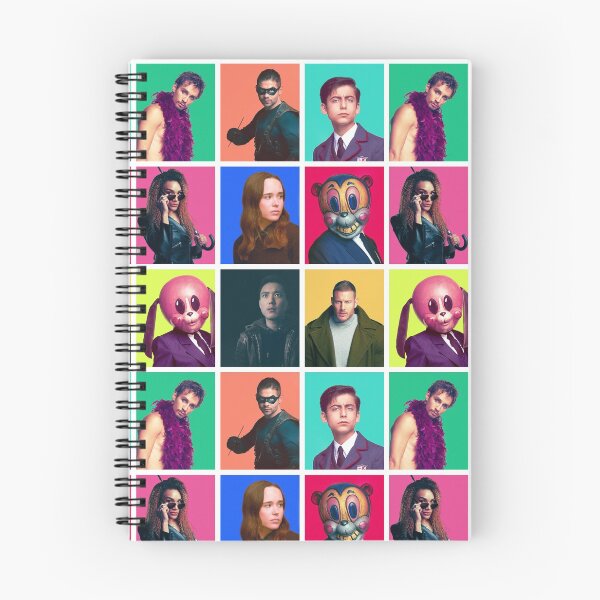 Item preview, The Umbrella Academy - Character Collage designed and sold by Wear Addictions on ig.