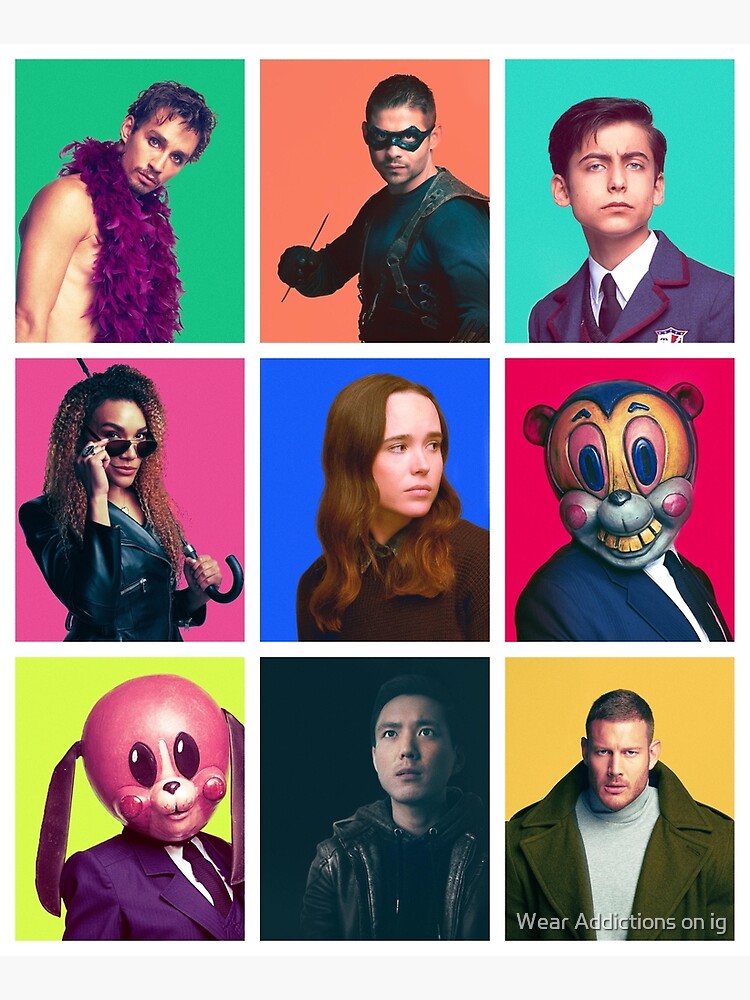 umbrella academy characters