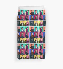 Funda nórdica La Academia del paraguas - Collage de personajes