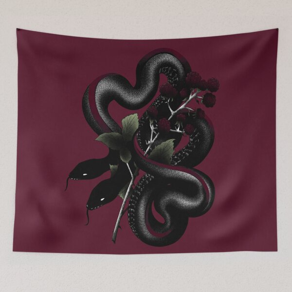 Item preview, Two Headed Snake Tattoo Style designed and sold by accrescent.