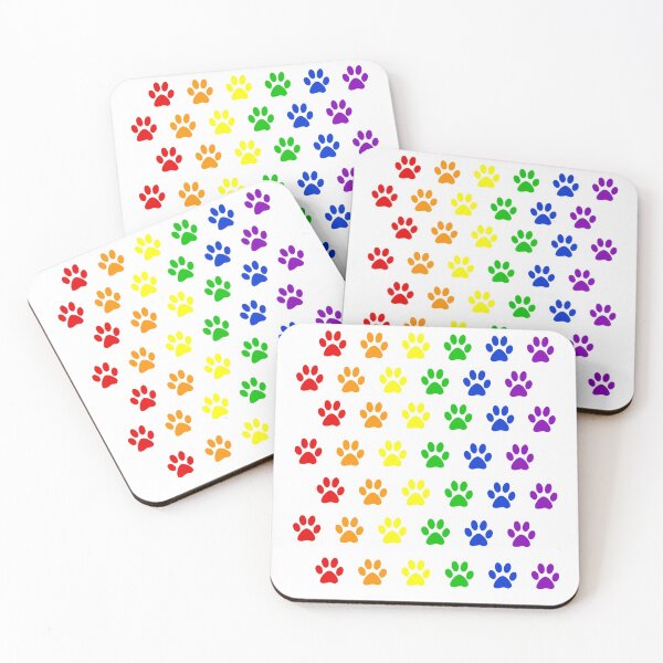 Item preview, Rainbow paws designed and sold by houndpixnz.