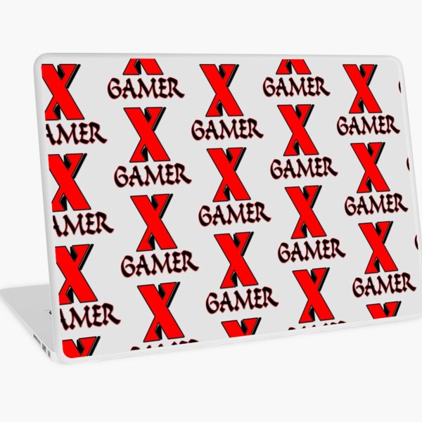 X Gamer Laptop Folie