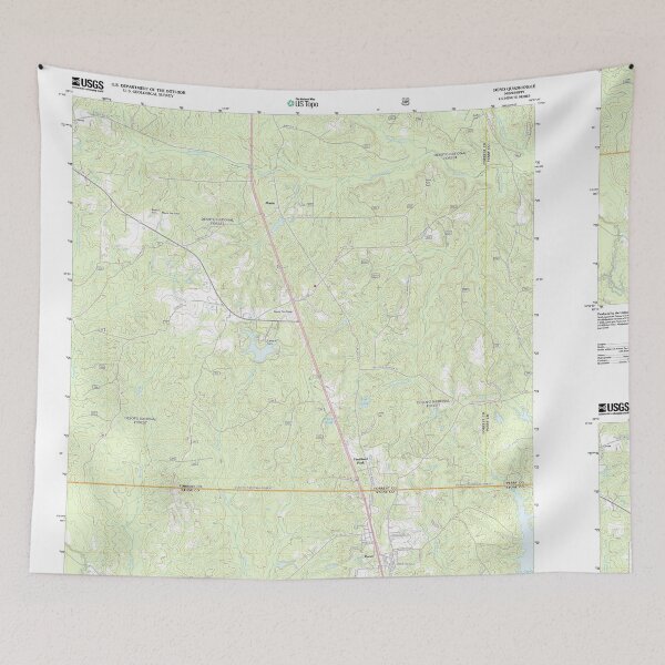 Artikelvorschau, USGS TOPO Karte Mississippi MS Bond 20120413 TM entworfen und verkauft von WetdryvacRBO2.