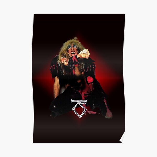Twisted Sister Dee Snider Poster And Metal Art Smf Free Us Shipping ...