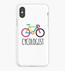 Cycling Bicycle Cycle Funny Cyclist Colorful iPhone Case/Skin