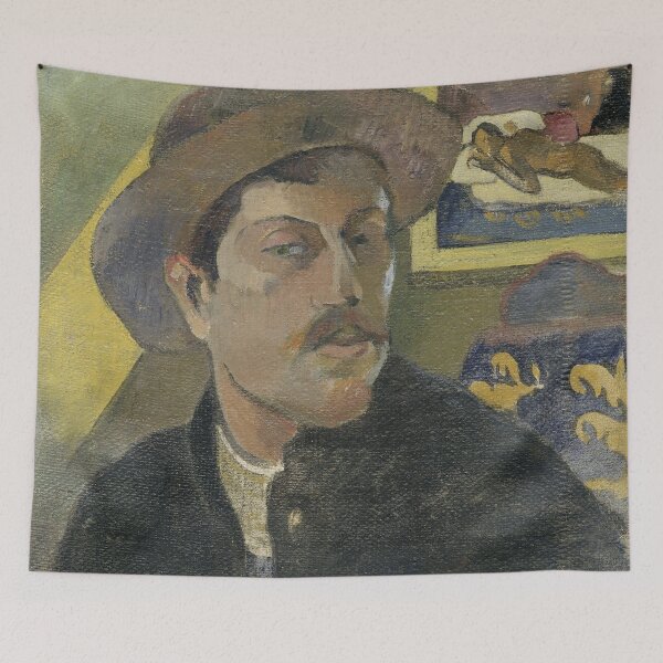 Item preview, Paul Gauguin - Self-portrait with a hat designed and sold by VibrantDesign.